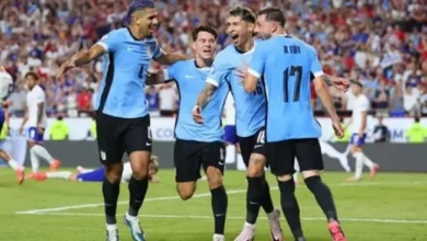 مباراة أوروجواي وكولومبيا في نصف نهائي كوبا أمريكا 2024