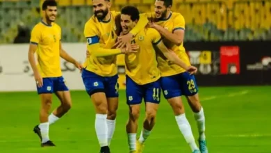 مباراة الإسماعيلي والجونة في الجولة 31 من الدوري المصري