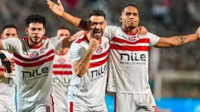 مباراة الزمالك والمقاولون العرب في الجولة 19 من الدوري المصري