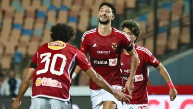 مباراة الأهلي والبنك الأهلي في الدوري المصري الجولة 32