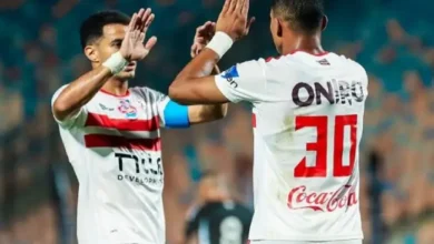 مباراة الزمالك وإنبي في الدوري المصري الممتاز