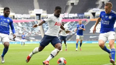 مباراة توتنهام وليستر سيتي في الجولة الأولي من الدوري الانجليزي 2024-2025