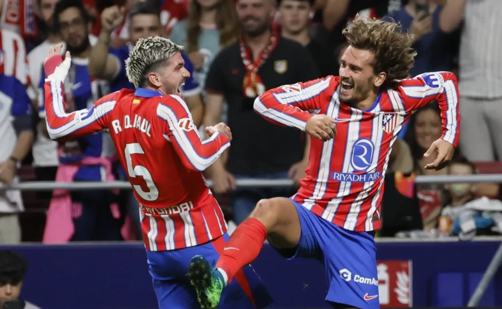 مباراة أتلتيكو مدريد يواجه سيلتا فيغو في الدوري الإسباني