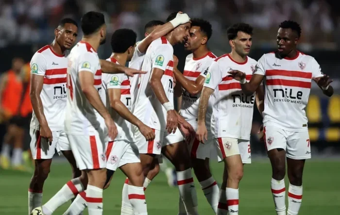 مباراة الزمالك والشرطة الكيني في دوري 32 من الكونفدرالية 2024-2025
