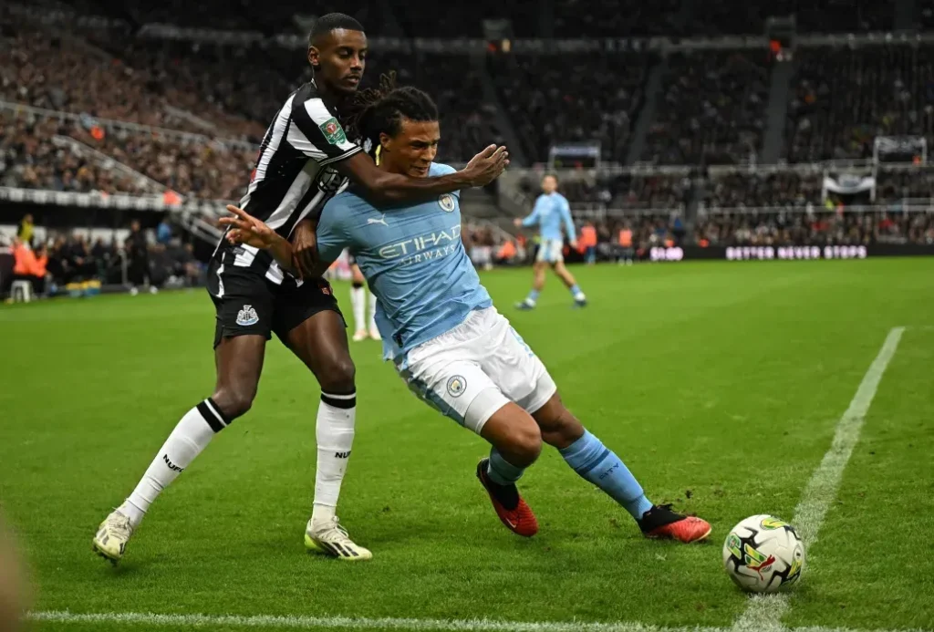 مباراة مانشستر سيتي ونيوكاسل يونايتد في الدوري الإنجليزي 2025
