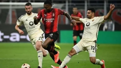 مباراة ميلان وروما في الجولة الـ18 من الدوري الإيطالي 2024-2025