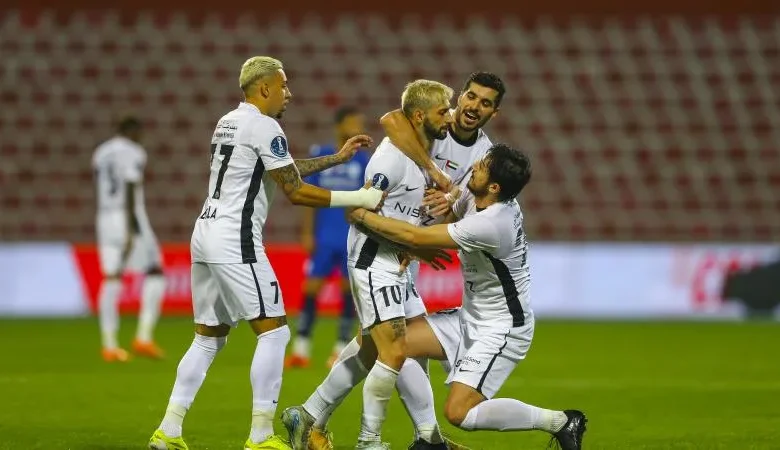 مباراة النصر وشباب الأهلي في إياب ربع نهائي كأس مصرف أبو ظبي الإسلامي