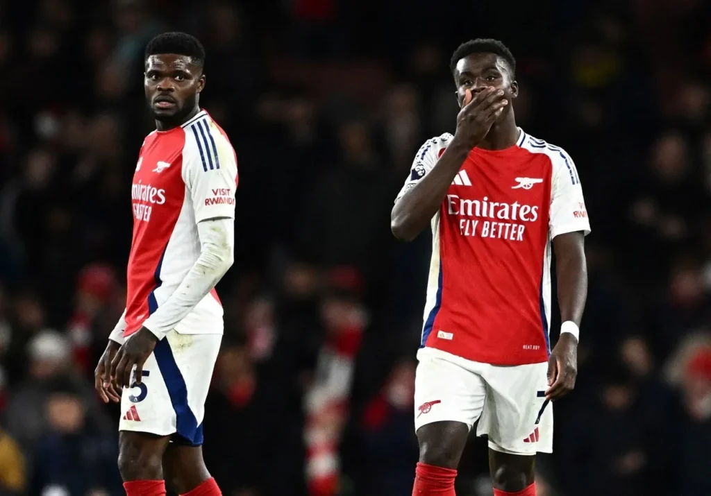 مباراة آرسنال وإيبسويتش تاون في الدوري الإنجليزي الممتاز 2024-2025