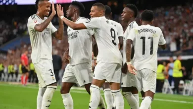 مباراة ريال مدريد وبريست في دوري أبطال أوروبا 2025