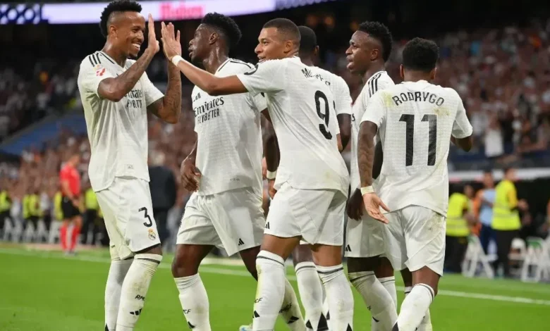 مباراة ريال مدريد وبريست في دوري أبطال أوروبا 2025