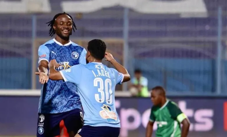 مباراة بيراميدز وزد في الدوري المصري