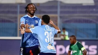 مباراة بيراميدز وزد في الدوري المصري