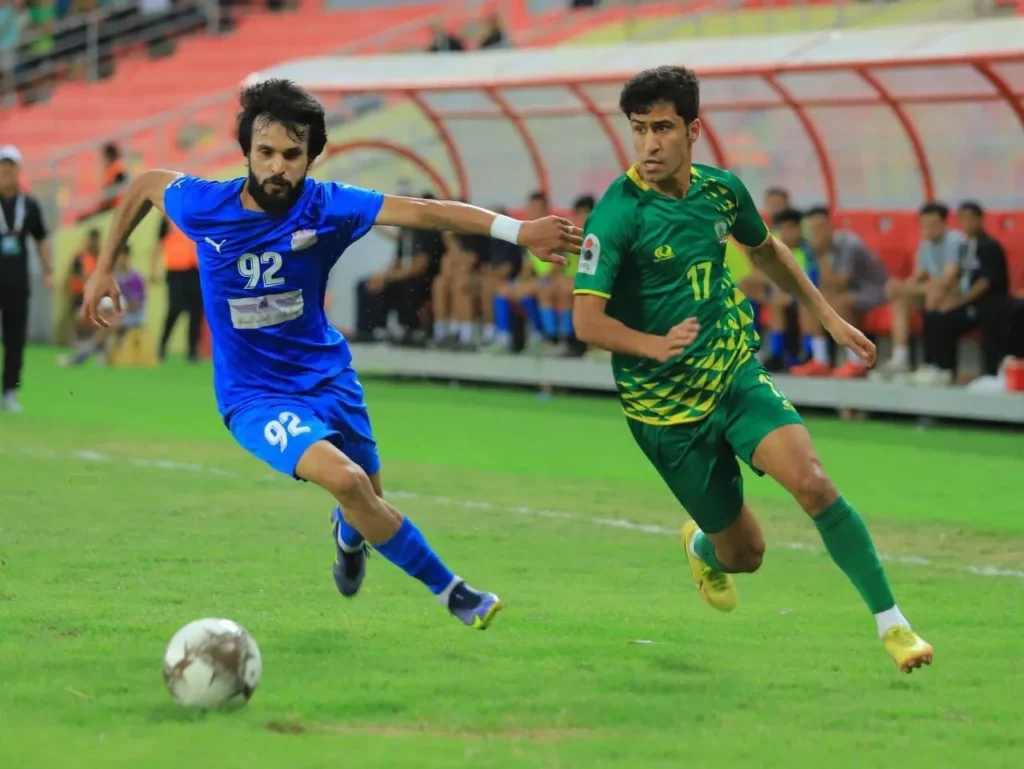 مباراة الشرطة والنجف في الدوري العراقي الجولة 13