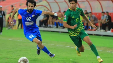 مباراة الشرطة والنجف في الدوري العراقي الجولة 13