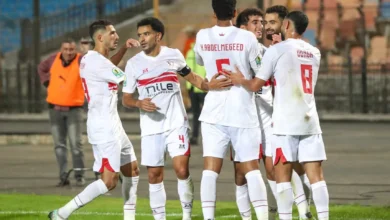 مباراة الزمالك وحرس الحدود في الدوري المصري