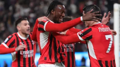 مباراة ميلان وكومو في الدوري الإيطالي