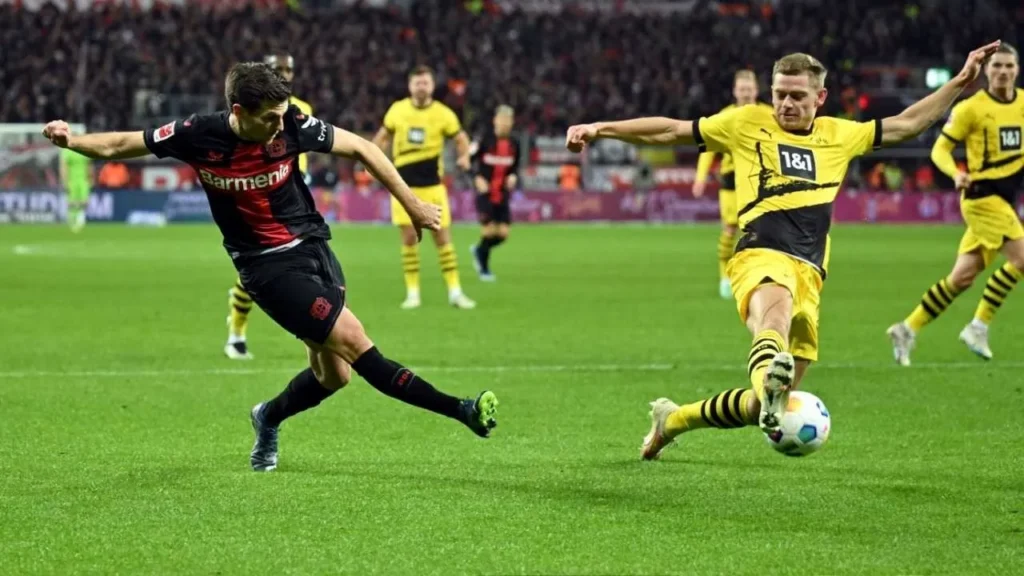 مباراة بوروسيا دوتموند وباير ليفركوزن اليوم في الدوري الألماني