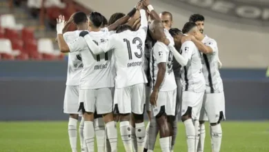 مباراة الجزيرة وبني ياس في الدوري الإماراتي للمحترفين