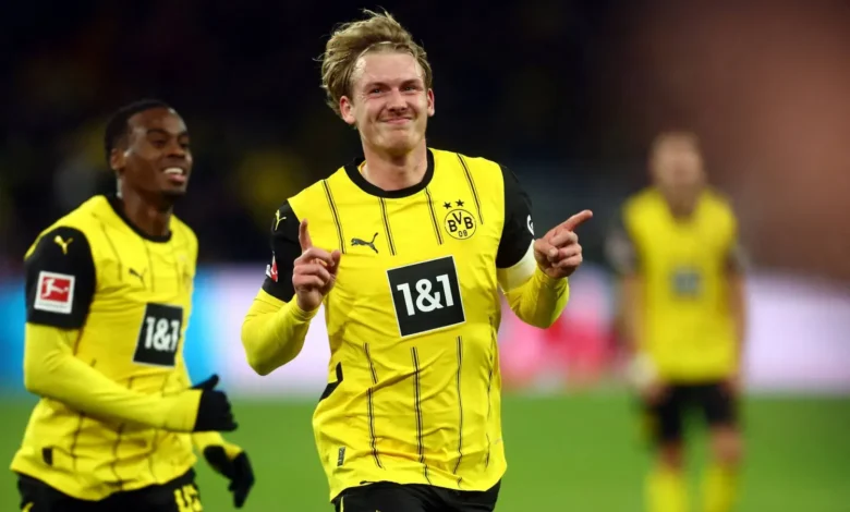 مباراة بوروسيا دورتموند وهولشتاين كيل في الدوري الألماني