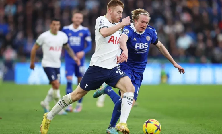 مباراة توتنهام وليستر سيتي في الدوري الإنجليزي