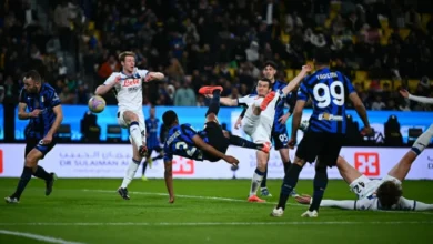 إنتر ميلان يتأهل إلى نهائي السوبر الإيطالي بعد فوزه على أتالانتا 2-0