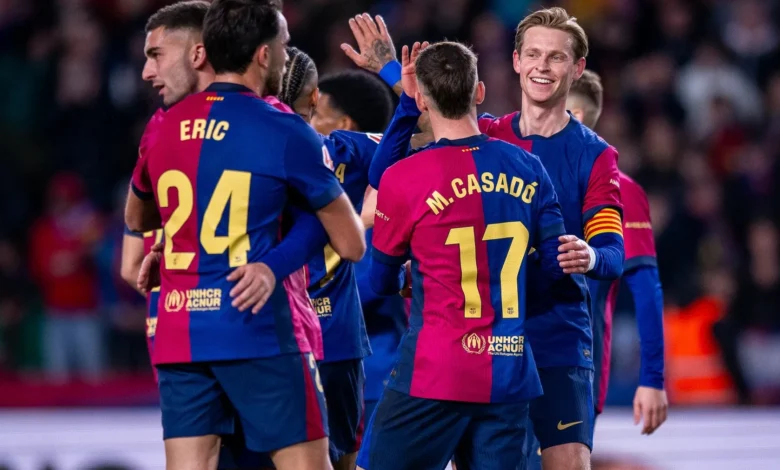 مباراة برشلونة وأتالانتا في الجولة 8 من دوري أبطال أوروبا
