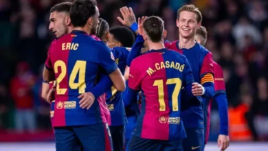 مباراة برشلونة وأتالانتا في الجولة 8 من دوري أبطال أوروبا