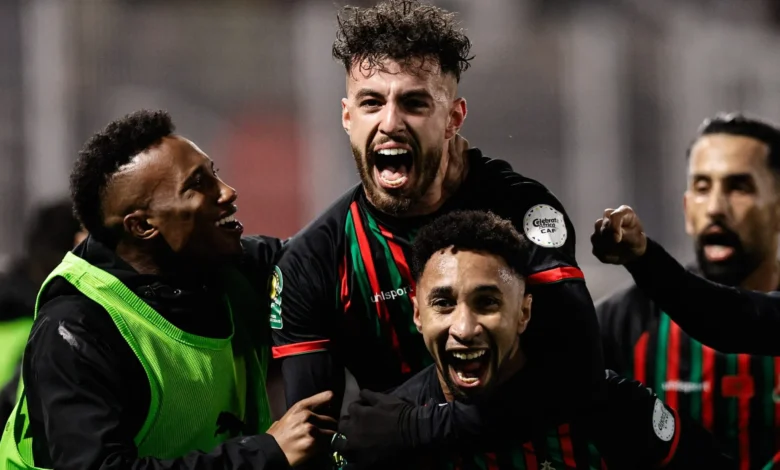 مباراة الجيش الملكي وصن داونز الجنوب أفريقي في الجولة الأخيرة من دوري الأبطال