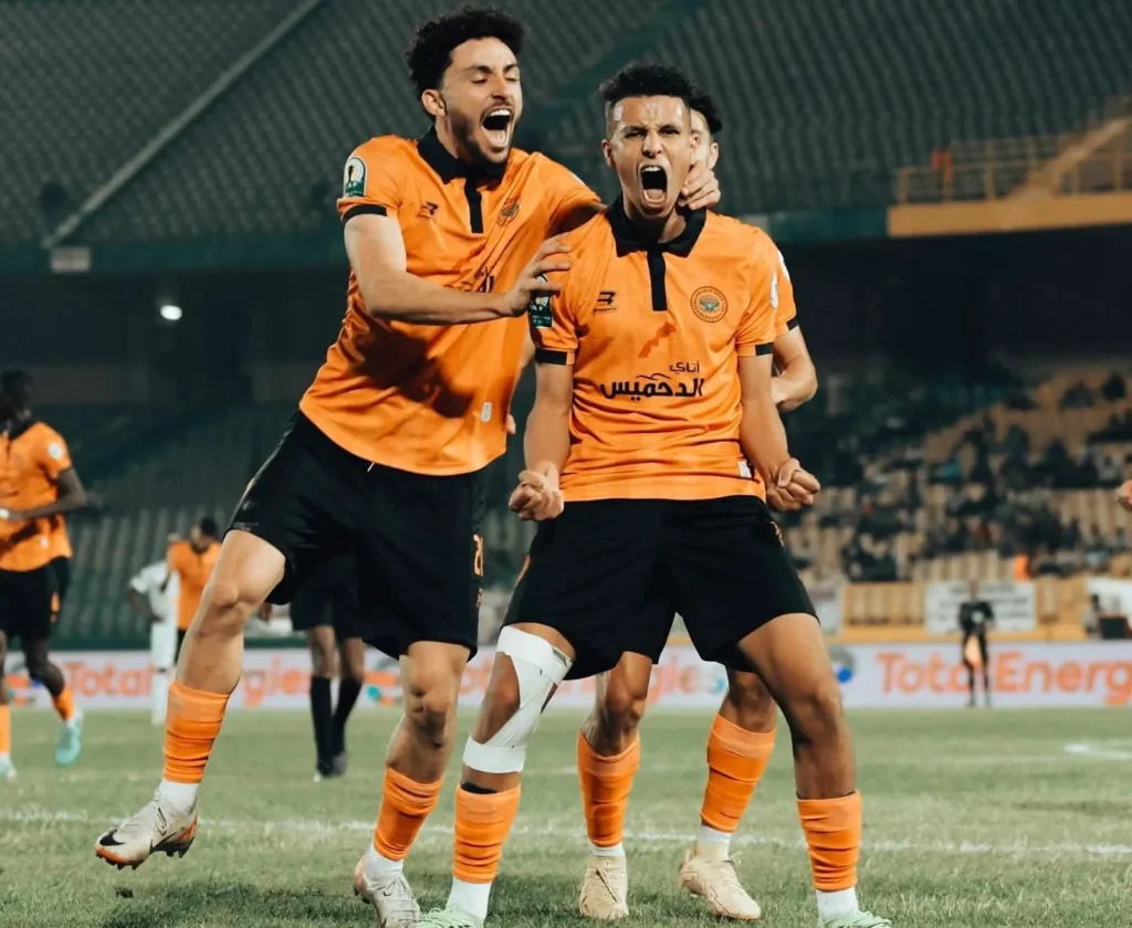 مباراة نهضة بركان ولواندا سول في كأس الكونفدرالية الجولة الخامسة