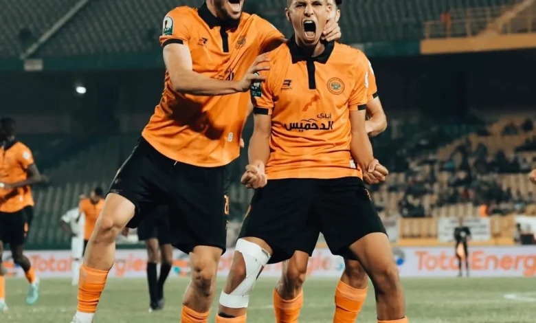 مباراة نهضة بركان ولواندا سول في كأس الكونفدرالية الجولة الخامسة