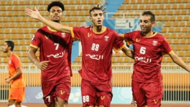 مباراة النصر وكاظمة اليوم في دوري زين الكويتي الجولة 12