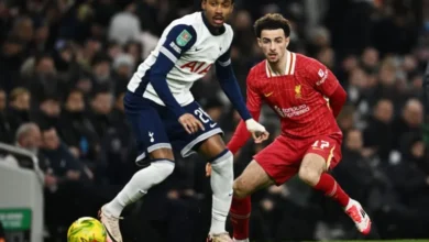 مباراة ليفربول وتوتنهام اليوم الشوط التاثني