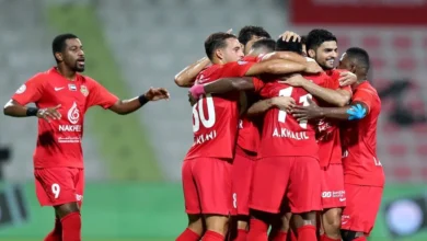 مباراة شباب الأهلي وعجمان في الدوري الإماراتي