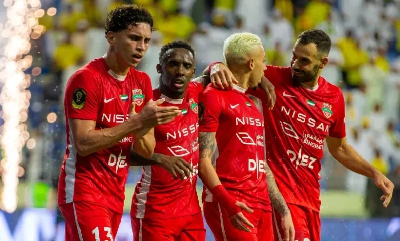 مباراة شباب الأهلي والبطائح اليوم في الجولة 14 بالدوري الإماراتي