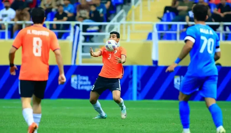 مباراة الكهرباء والنفط في الجولة 12 من الدوري العراقي