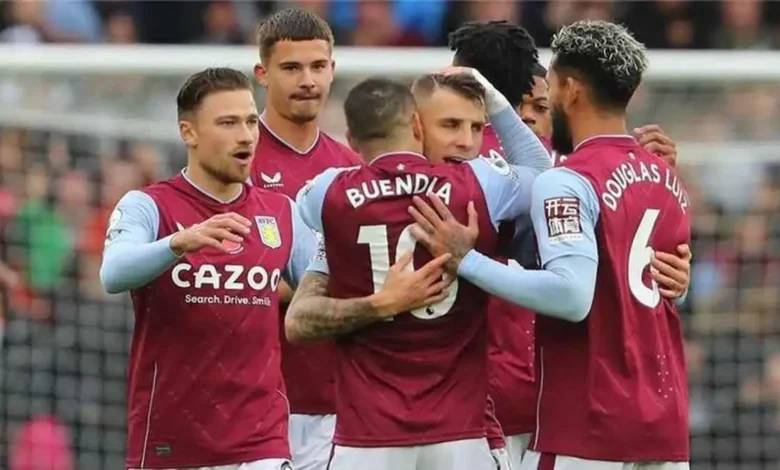 مباراة أستون فيلا وليستر سيتي في الدوري الإنجليزي