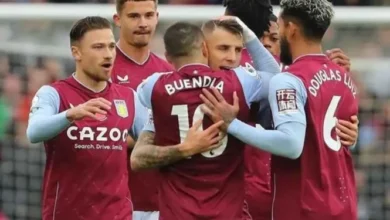 مباراة أستون فيلا وليستر سيتي في الدوري الإنجليزي