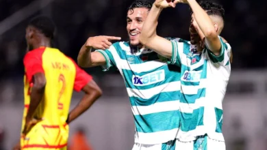 مباراة الرجاء وصن داونز الجنوب أفريقي في دوري أبطال أفريقيا