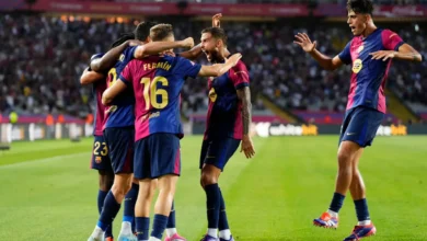 مباراة برشلونة وأتلتيك بلباو في نصف نهائي كأس السوبر الإسباني 2025