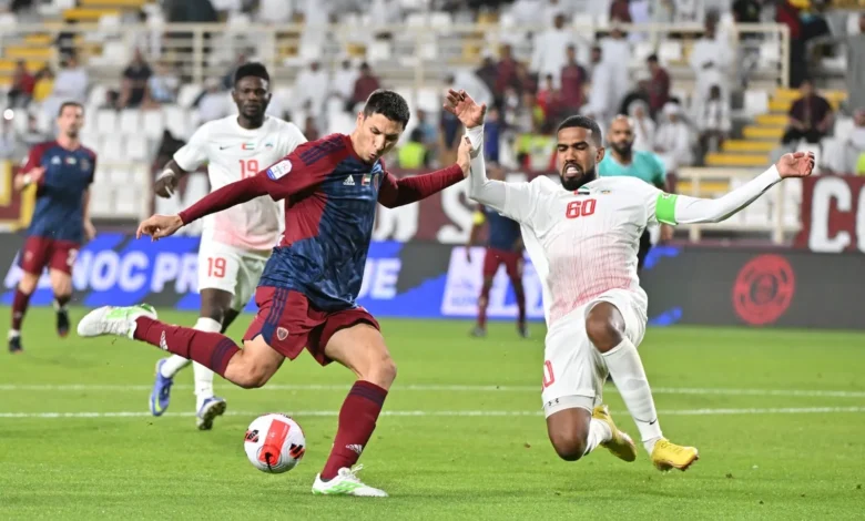 مباراة الوحدة ضد البطائح في الجولة 13 من الدوري الإماراتي للمحترفين