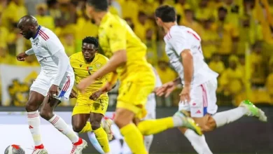 مباراة الوصل والشارقة في الجولة 13 من الدوري الإماراتي للمحترفين