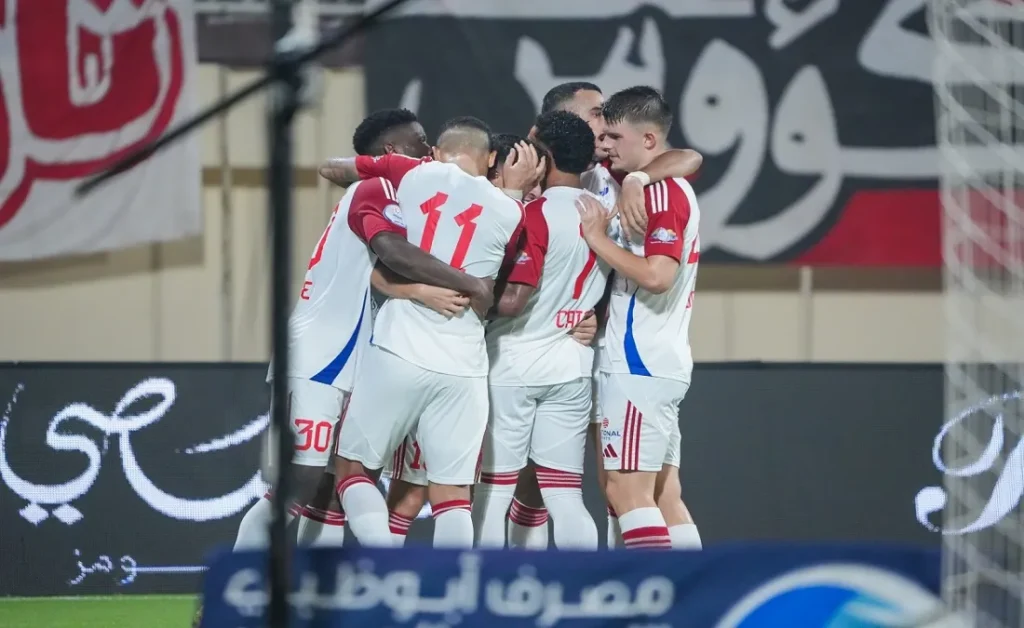 الشارقة ضد خورفكان في الدوري الإماراتي