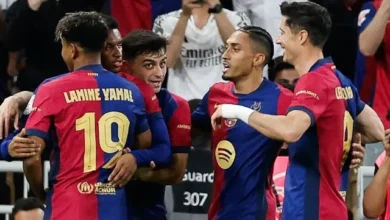 برشلونة ضد خيتافي في الدوري الإسباني