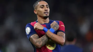 البرازيلي رافينيا أفضل لاعب في مباراة نهائي كأس السوبر السوبر الإسباني