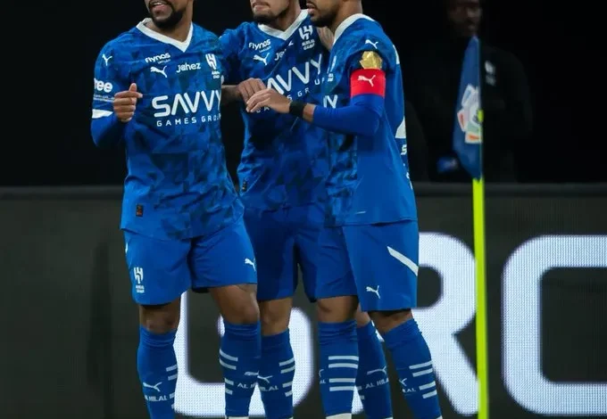 مباراة الهلال ضد الوحدة في الدوري السعودي