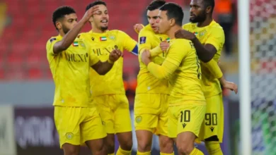 مباراة الوصل ضد بني ياس في الدوري الإماراتي