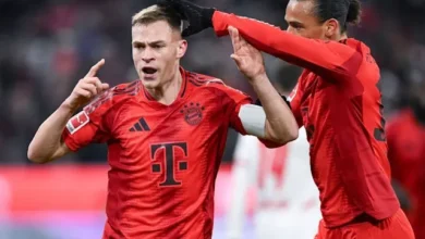 مباراة بايرن ميونخ وفولفسبورغ في الدوري الألماني