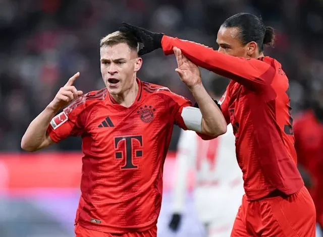 مباراة بايرن ميونخ وفولفسبورغ في الدوري الألماني