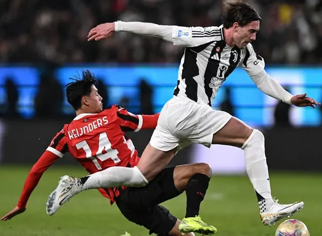 مباراة يوفنتوس ضد ميلان في الدوري الإيطالي