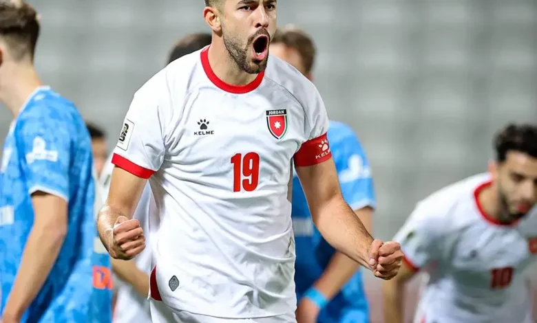 منتخب الأردن ضد منتخب أوزبكستان اليوم